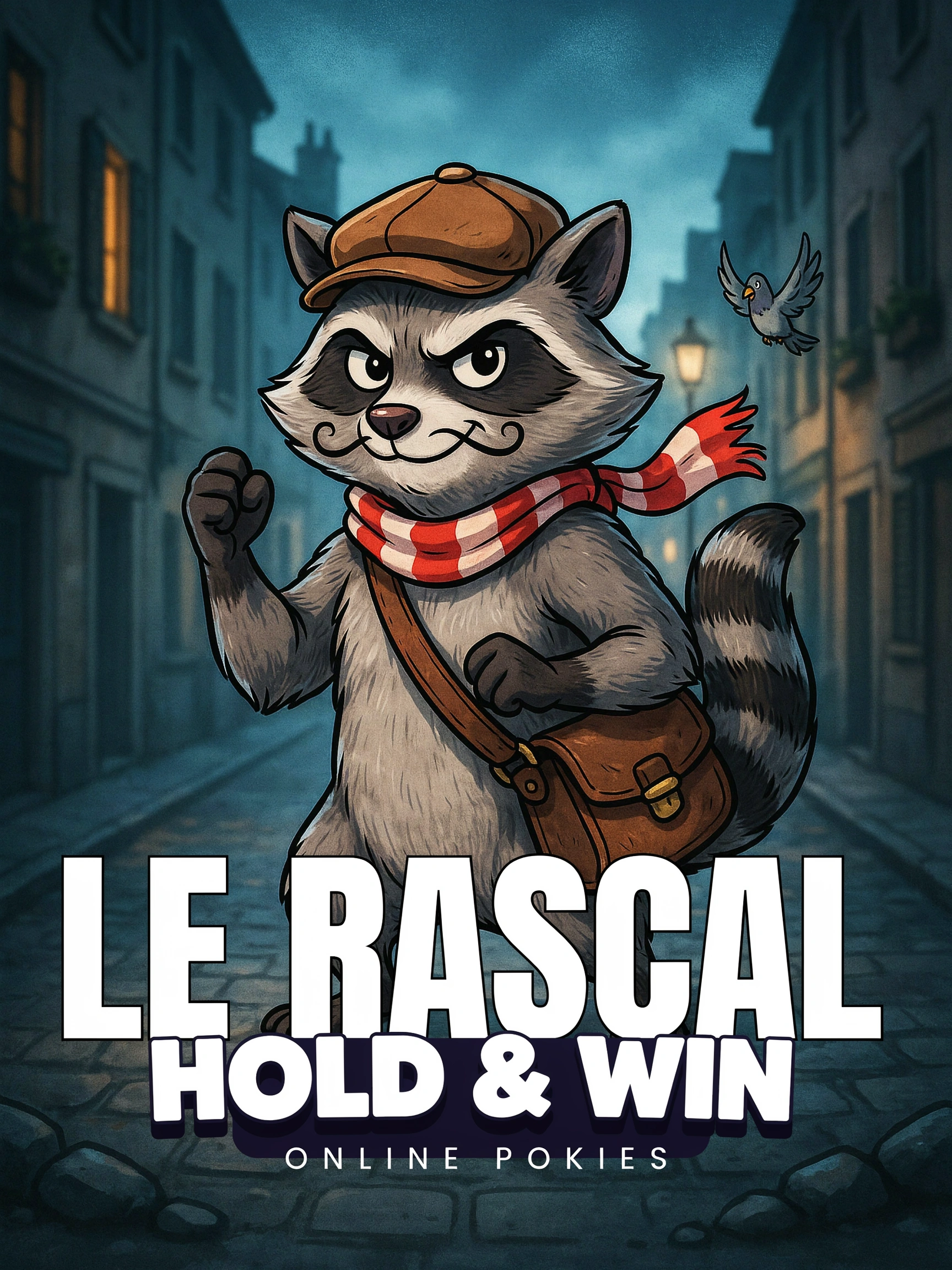 Title art for the Le Bandit Hold and Win online pokie