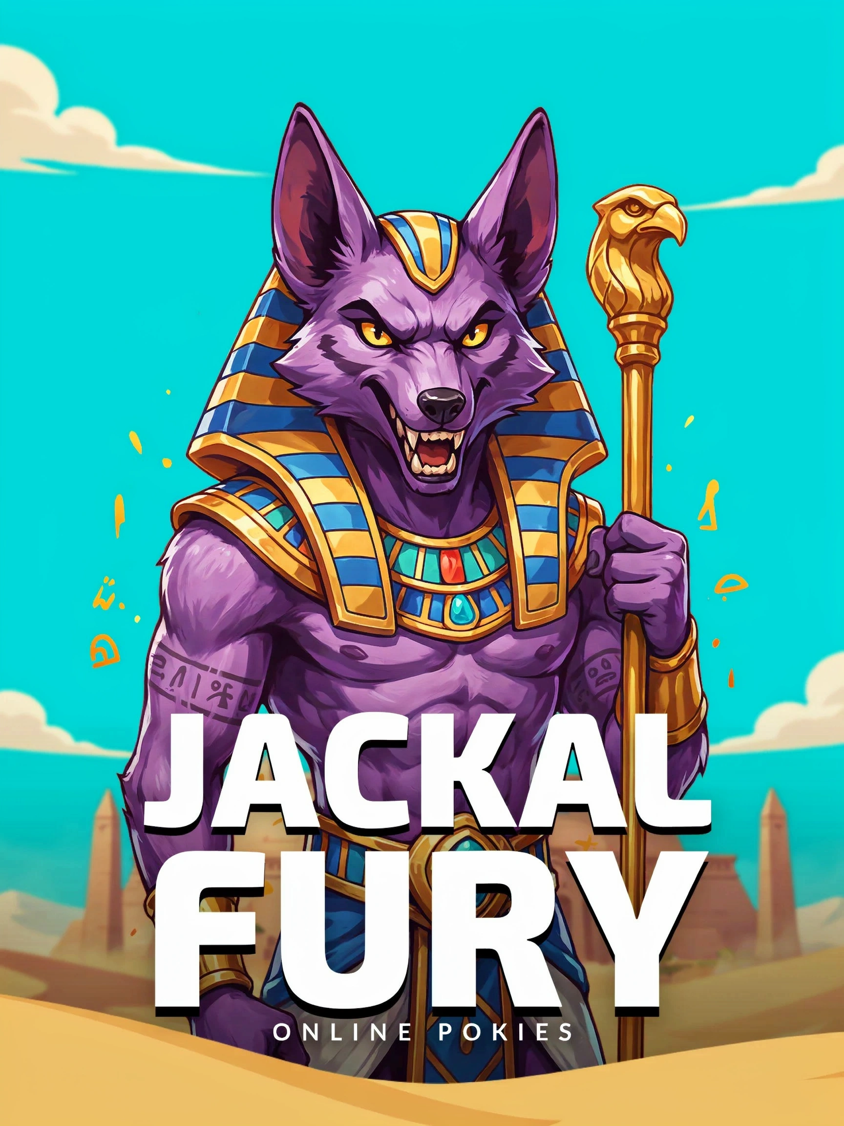 Anubis Rage pokie loading screen